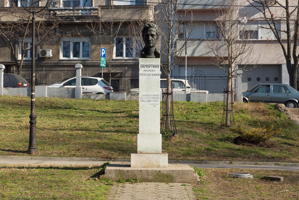 Spomenik Lamartinu proroku.